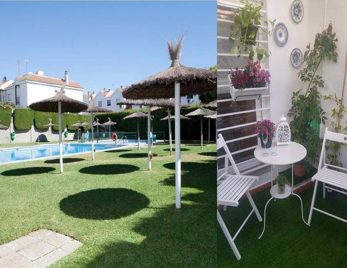 Apartamento para 4 personas, con Terraza y Piscina en Mairena del Aljarafe