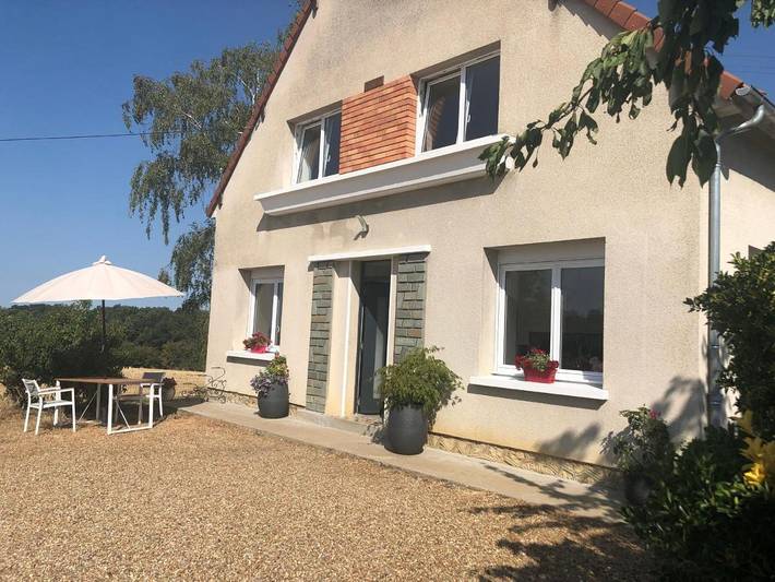 Maison de vacances pour 8 personnes, avec jardin