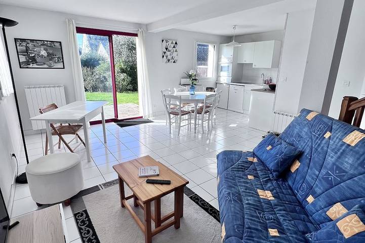 Ferienhaus für 7 Personen, mit Terrasse und Garten