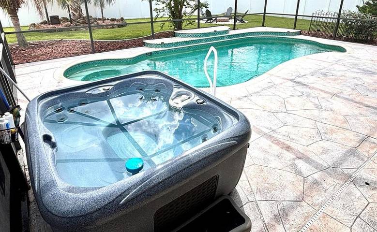 Maison de vacances pour 5 personnes, avec piscine ainsi que jacuzzi et jardin - 1