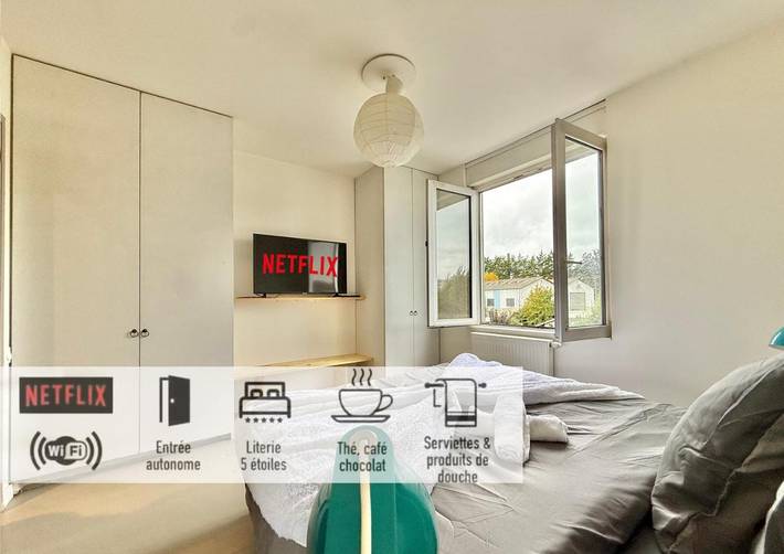 Location de vacances pour 4 personnes, avec vue dans Marquette-lez-Lille - 3