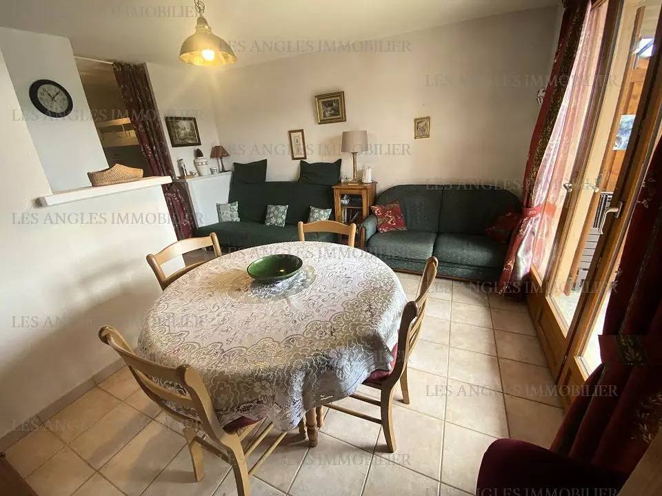 Appartement entier, Charmant appartement de type T2 cabine 4 à 6 personnes, vue sur Le Lac in Les Angles, Parc naturel régional des Pyrénées catalanes