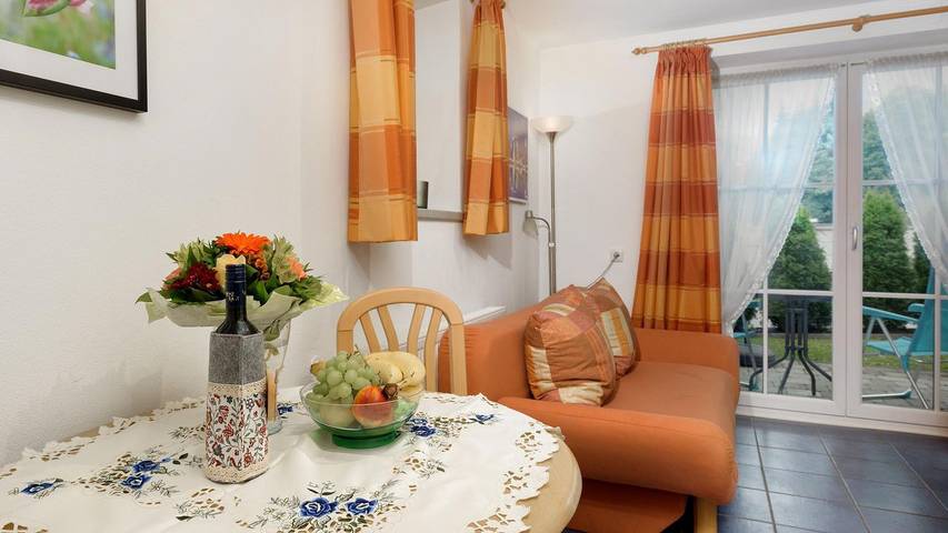 Appartement voor 2 personen, met tuin in Viehhofen