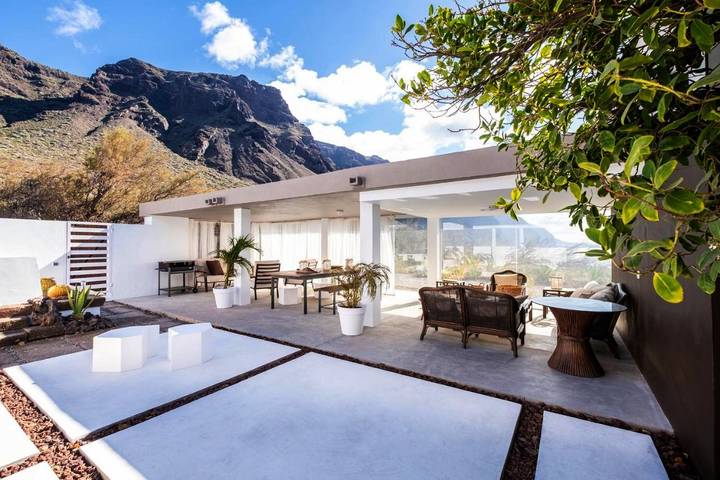 Chalet para 14 personas, con Balcón y Terraza además de Jardín y Piscina en La Gomera - 4