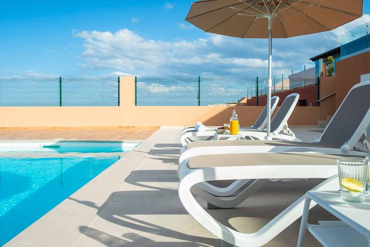 Casa rural para 6 personas, con terraza en Antigua - 2