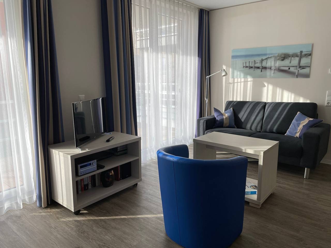 Appartement de vacances entier, Appartement de vacances pour 3 personnes avec balcon in Eckernförde, Baie d'Eckernförde