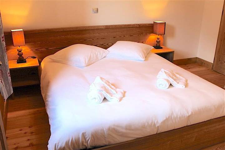 Ganze Wohnung, Apartment für 4 bis 6 Personen - neue Residenz mit Pool - Shuttle direkt vor der Tür in Samoëns, Region Bonneville