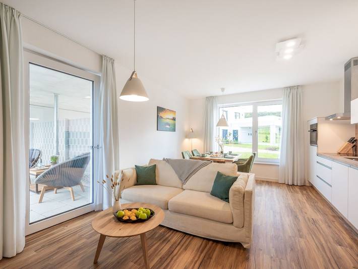 Ferienwohnung für 2 Personen, mit Ausblick und Terrasse sowie Garten, mit Haustier in Lohme - 3