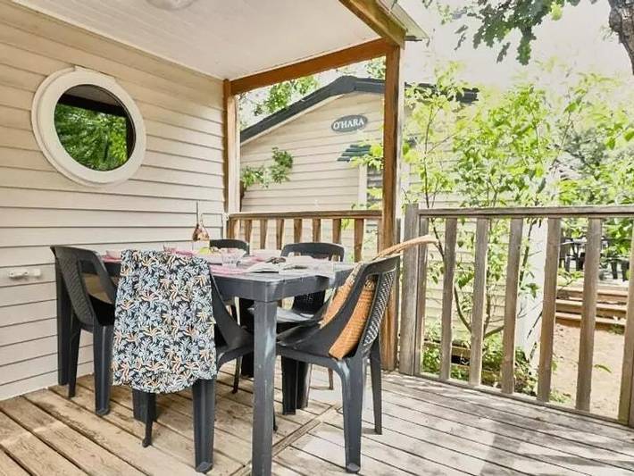 Mobil home pour 5 personnes, avec bassin pour enfant à Saint-Saturnin-lès-Apt - 2