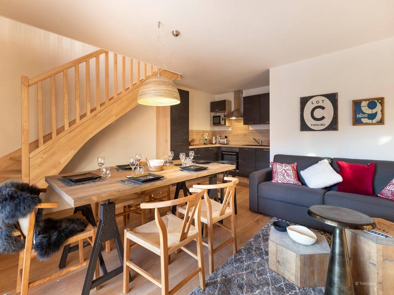 Apartamento entero, Apartamento en Vaujany Alpe d'Huez in Vaujany, Parque Nacional de los Ecrins