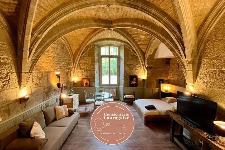 Appartement de vacances pour 4 personnes, avec jardin