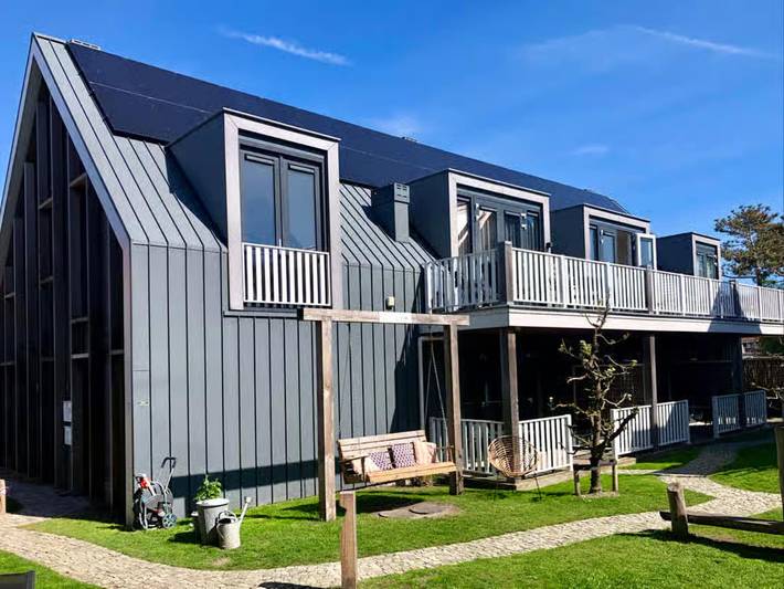 Ferienwohnung für 2 Personen, mit Balkon/Terrasse und Garten sowie Sauna