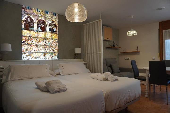 Hôtel pour 2 personnes, avec jardin à Arén - 2