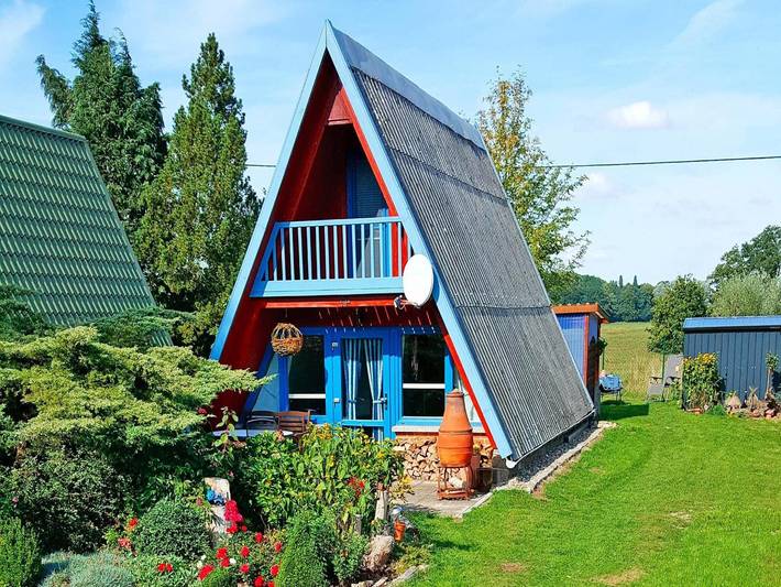 Ferienhaus für 4 Personen, mit Balkon und Terrasse sowie Garten am Dümmer See (Mecklenburg-Vorpommern)