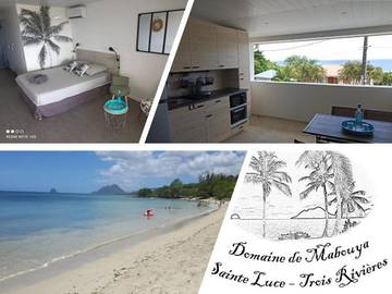 Gîte pour 3 personnes, avec jardin et vue dans Anse Mabouyas