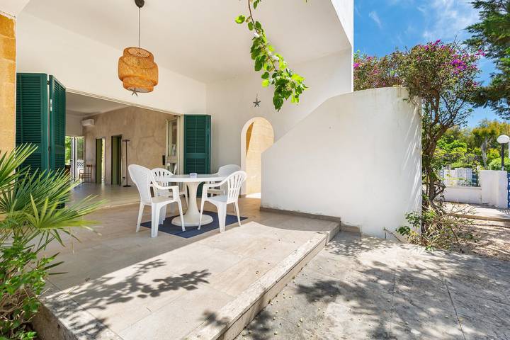 Casa sulla spiaggia per 8 persone, con Giardino in 