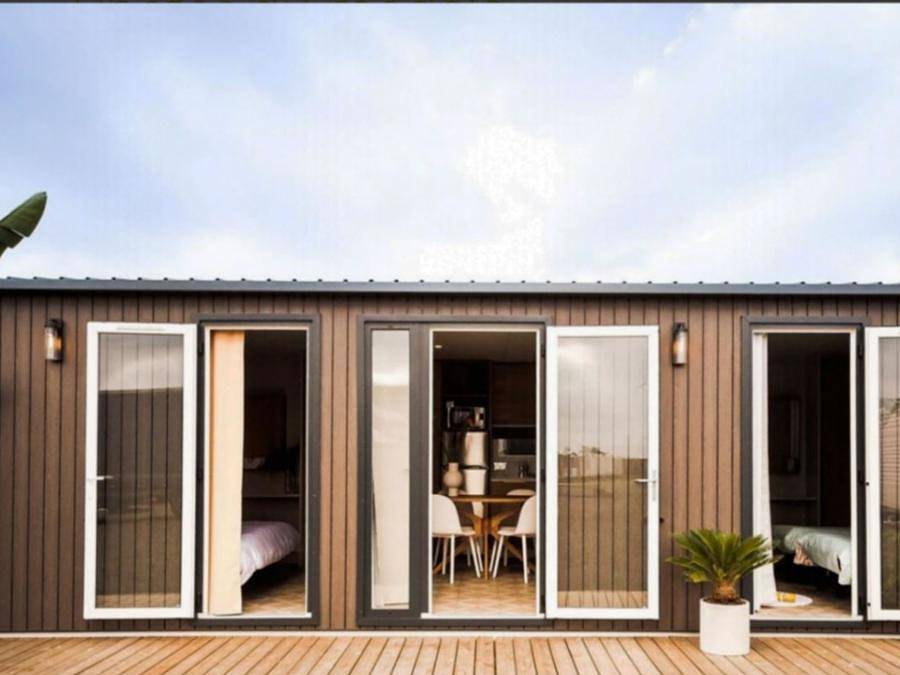 Camping de la Plage - Stacaravan 4 personen - Premium Karliet in Sainte-Marie Plage, Sainte-Marie-la-Mer