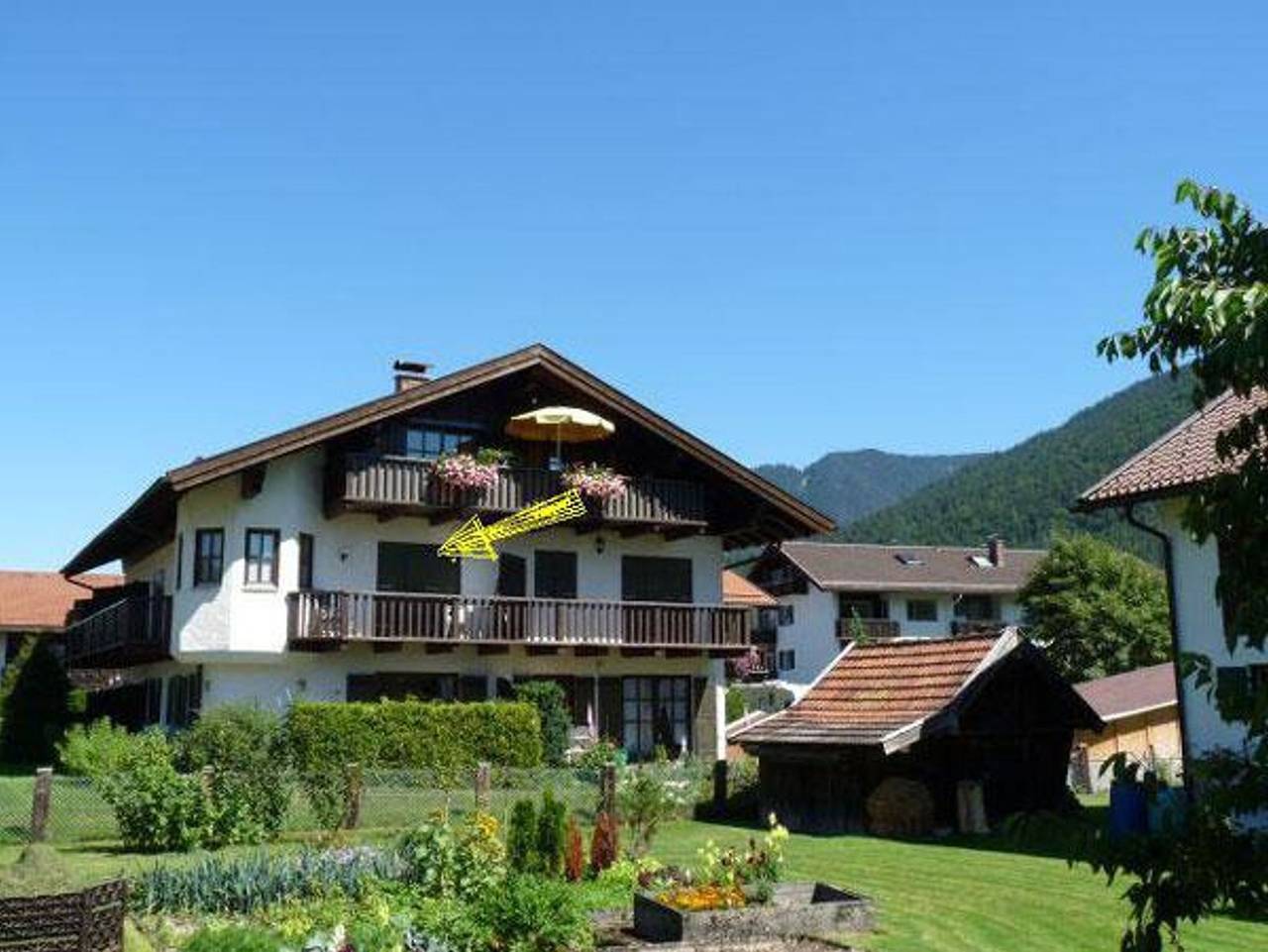 Ganze Ferienwohnung, Schmidt, Ferienwohnung - Ferienwohnung/1 Schlafraum/Bad und Wc in Mittenwald, Bayerische Alpen