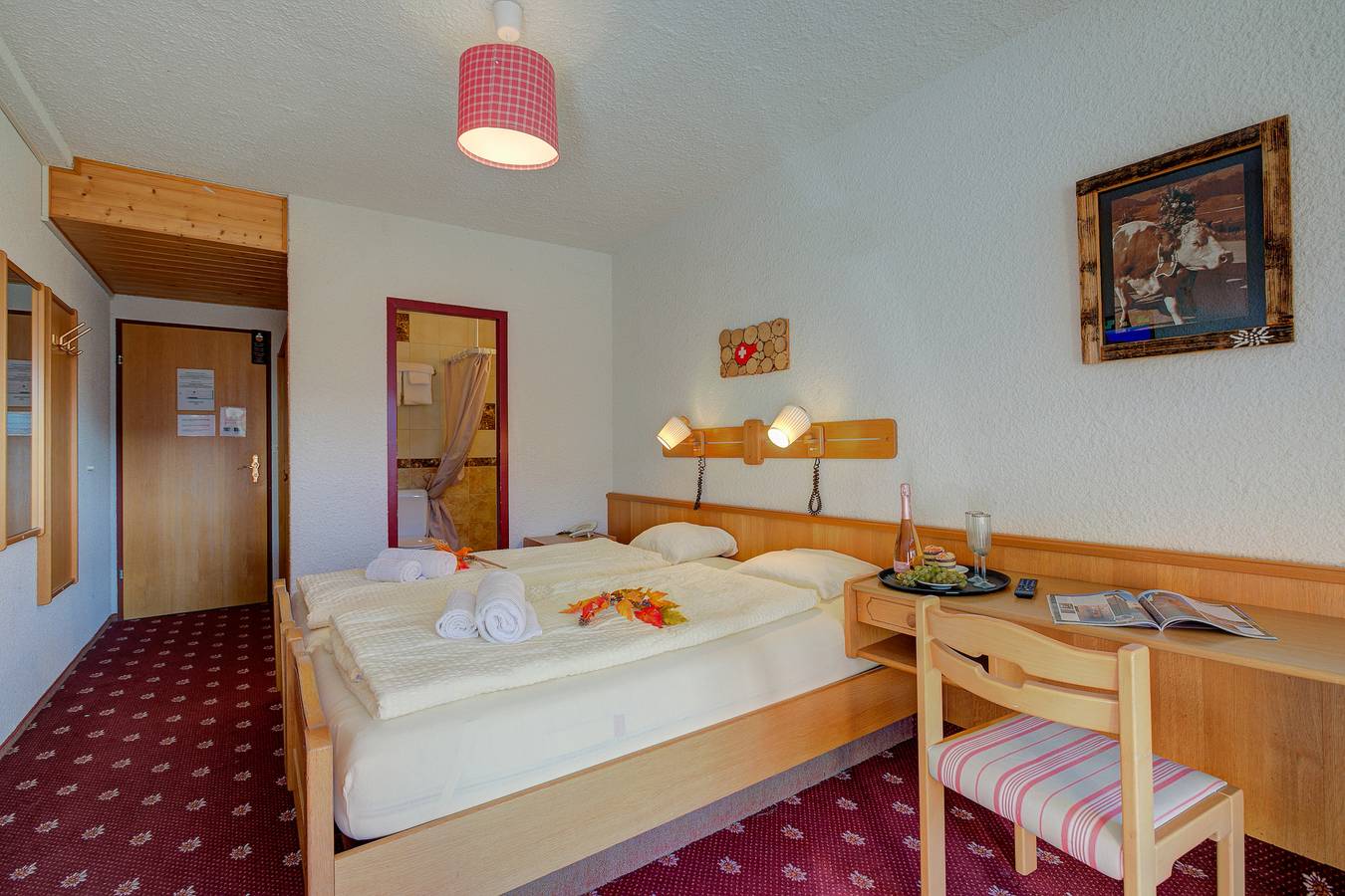 Hotel Relais Alpin Family Room & Balcony2 in Les Mosses, Ormont-Dessous