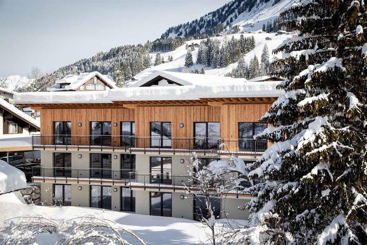 Gîte pour 5 personnes, avec balcon, adapté aux familles à Riezlern - 3