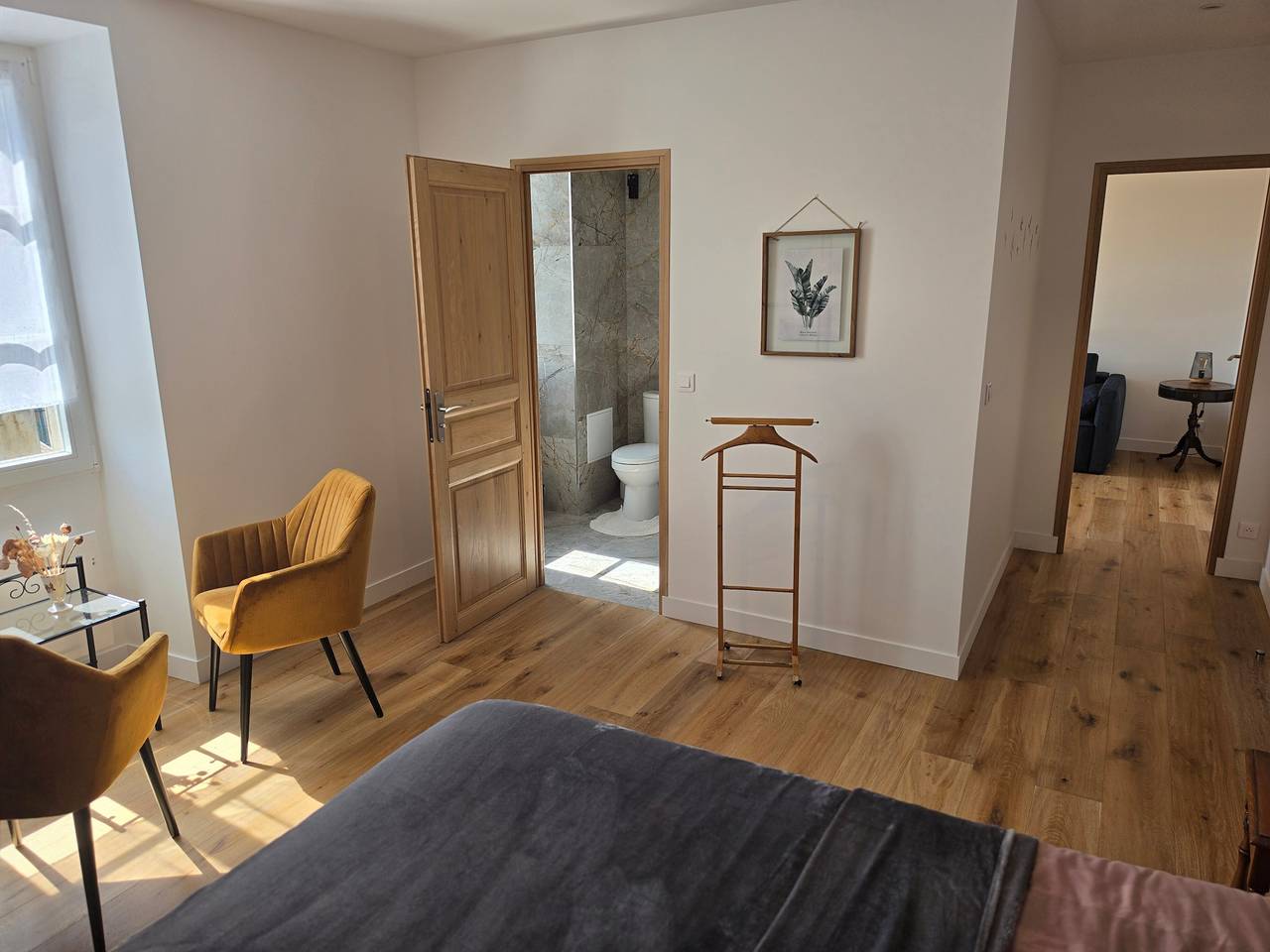 Chambre « Chambre hirondelles » avec vue sur la montagne et Wi-Fi in Excenevex, Région de Thonon-les-Bains