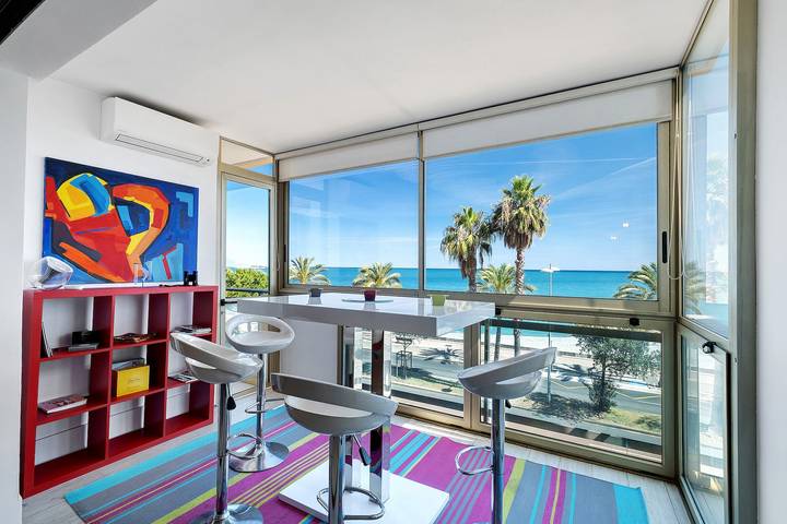 Location de vacances pour 4 personnes, avec Balcon à Cagnes-sur-Mer