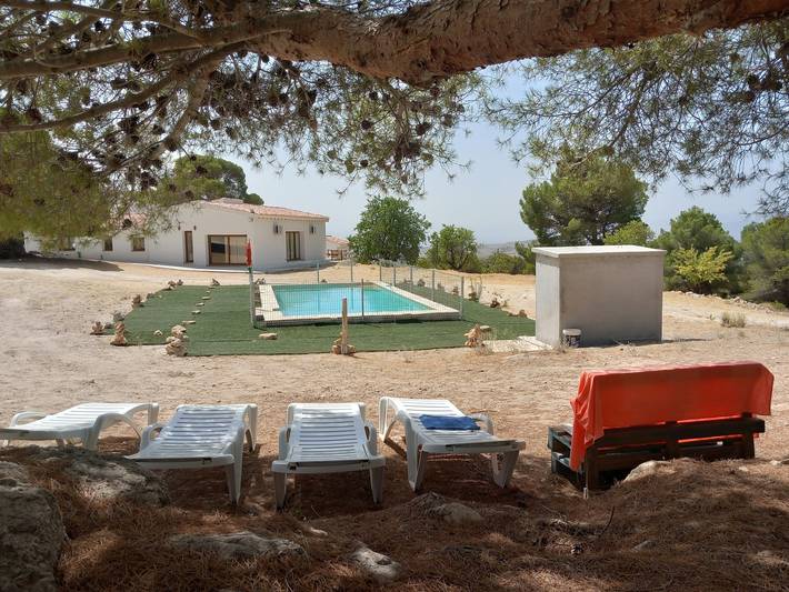 Cortijo el Corralon, Castril, Piscina Privada in Castril, Geoparque de Granada