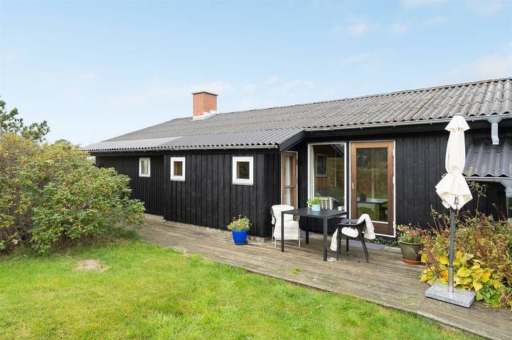 Ferienhaus für 4 Personen, mit Terrasse, mit Haustier in Kjul Strand