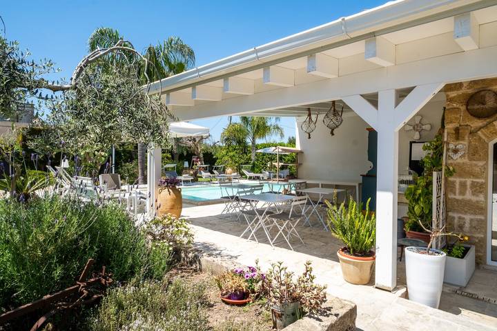 Habitación 'Casa Litarà, Purtale' con piscina compartida, Wi-Fi y aire acondicionado in Cutrofiano, Provincia de Lecce