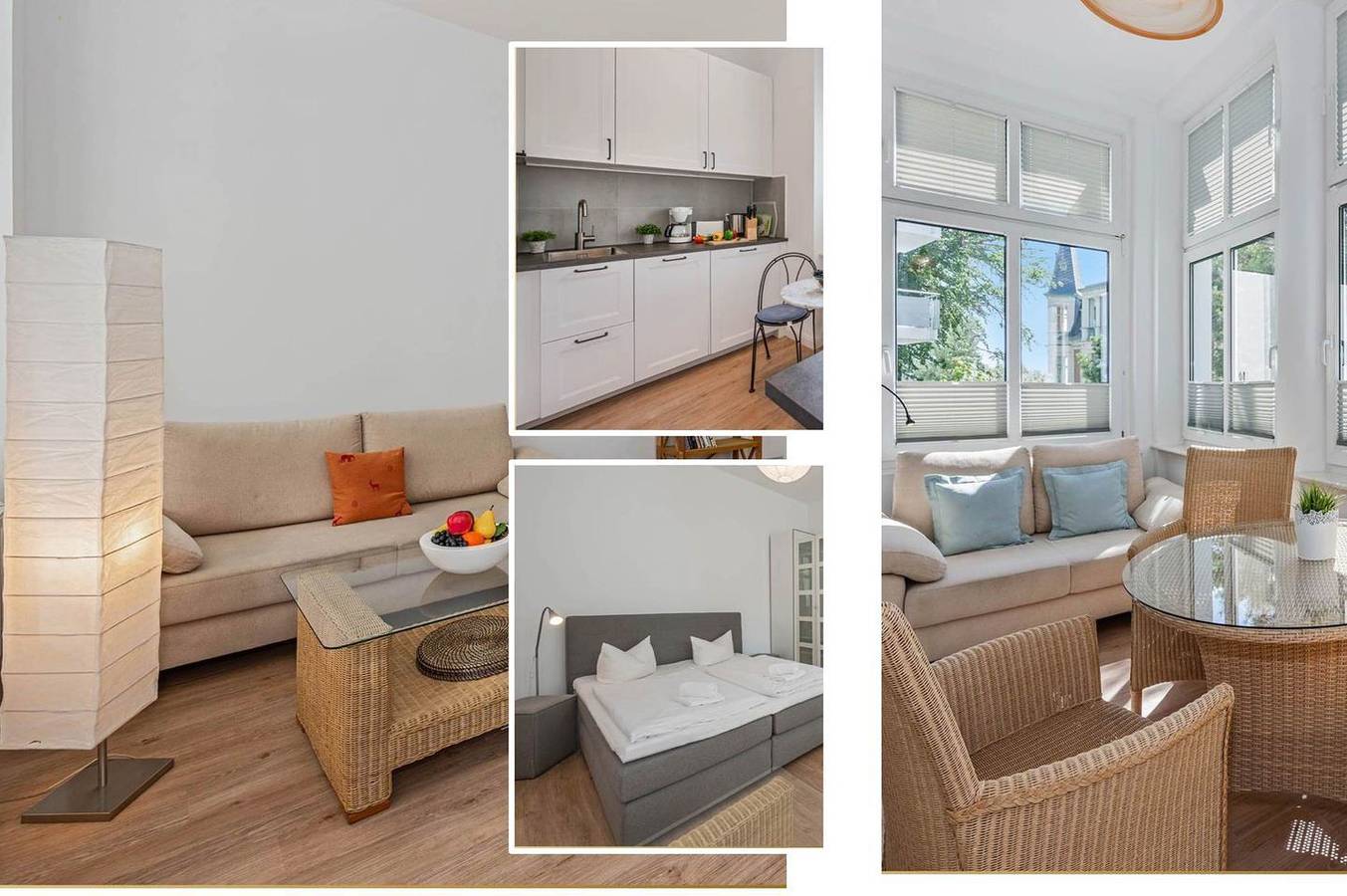 Apartament Wakacyjny dla 2 osoby w Drei Kaiserbäder, Heringsdorf