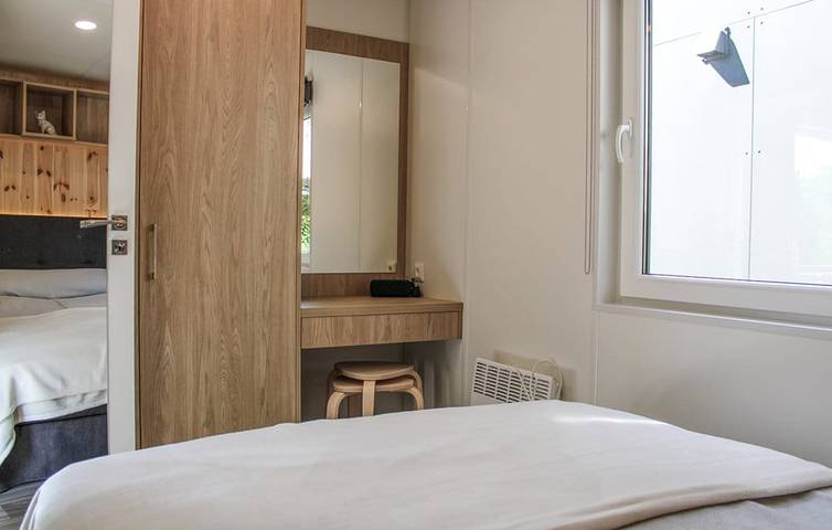 Ferienhaus "Tiny House Lohse" mit privater Terrasse nun mit Bettwäsche und Handtücher in Wemding, Bayerisch Schwaben