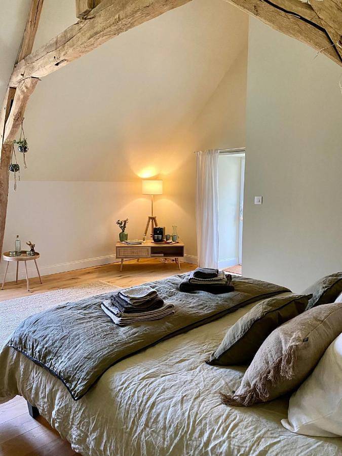 King Room with Garden View in Saint-Georges-sur-Cher, Région de Blois