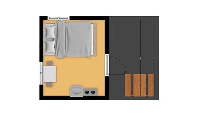 Rcn Toppershoedje — Chalet de camping Zeester in Ouddorp, Goeree-Overflakkee