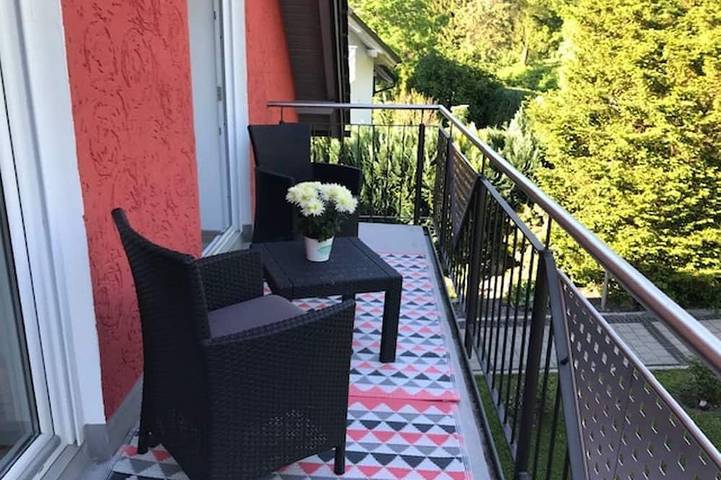 Ferienwohnung für 4 Personen, mit Garten und Balkon - 1