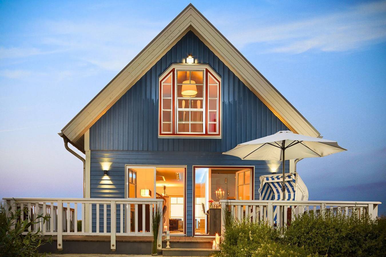 Familienfreundliches "Strandhaus La Vela" mit freiem Ostseeblick und Sandstrand in Olpenitz, Kappeln