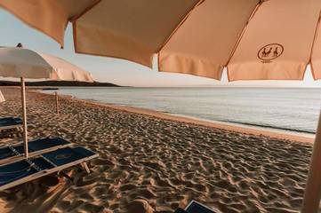 Hôtel pour 2 personnes, avec piscine et jardin dans San Giovanni Sardinia