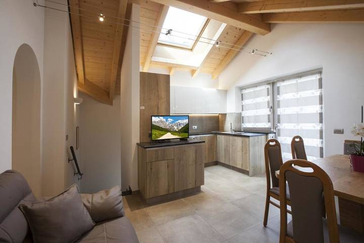 Ferienwohnung für 5 Personen, mit Terrasse und Ausblick, mit Haustier