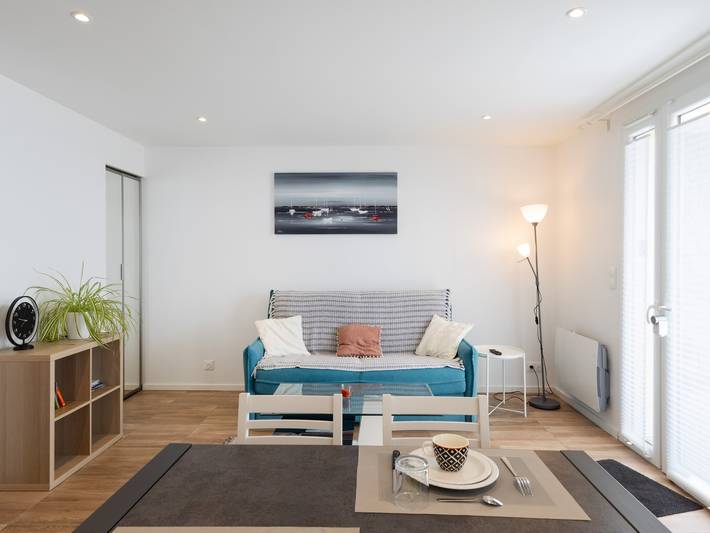 Appartement entier, Appartement Au Point De Vue 'Gîte Île Grande' avec vue mer, terrasse privée et Wi-Fi in Perros-Guirec, Côte de Granit Rose