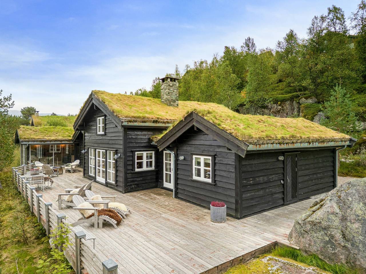 Familienhütte mit Whirlpool in Hønedalen in Sinnes, Sirdal