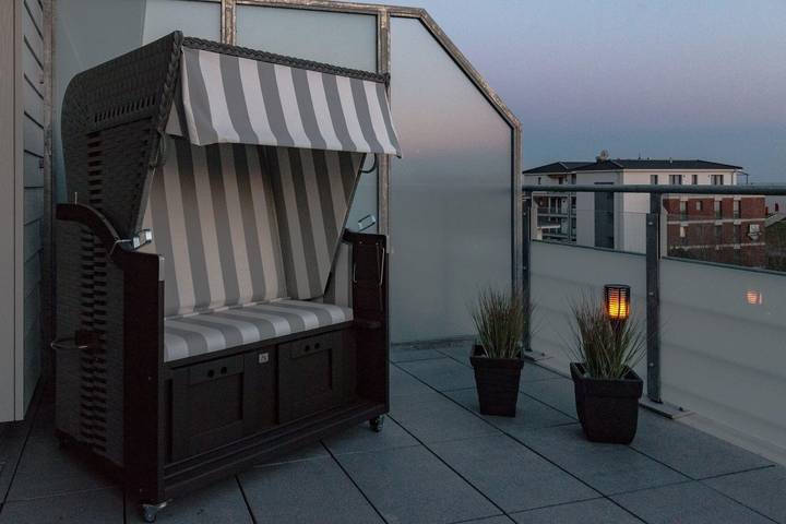 Ganze Ferienwohnung, Haus Strandläufer Penthousesuite 4.2 in Büsum, Kreis Dithmarschen