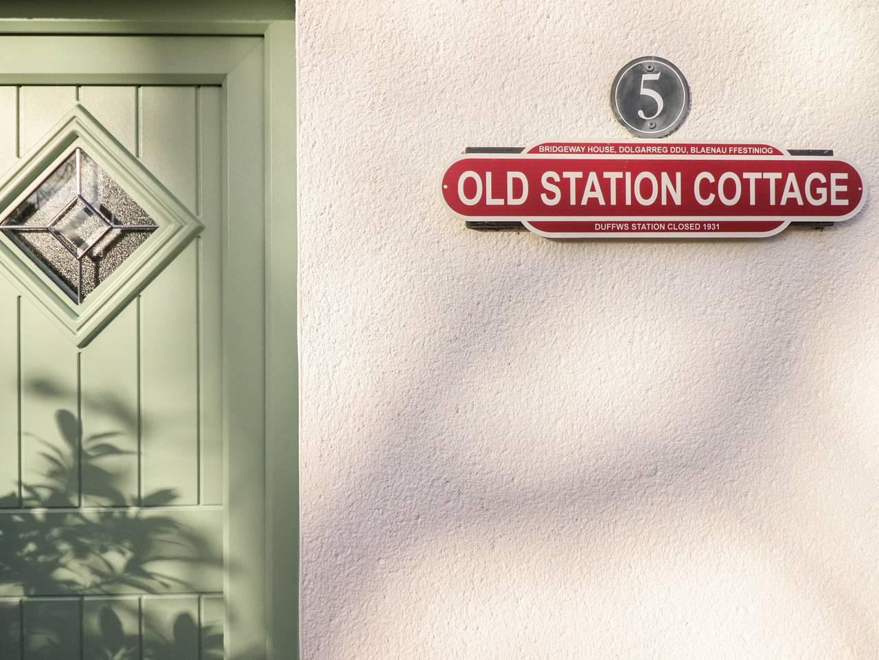 Old Station Cottage in Blaenau Ffestiniog, Snowdonia