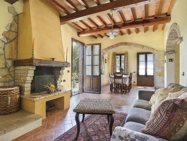 Location de vacances pour 6 personnes, avec jardin et terrasse à Montaione - 2