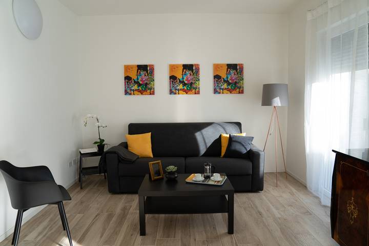 Ferienwohnung für 6 Personen, mit Garten