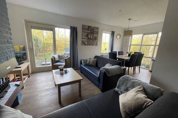 Ferienhaus für 6 Personen, mit Terrasse und Garten sowie Sauna in Brouwershaven