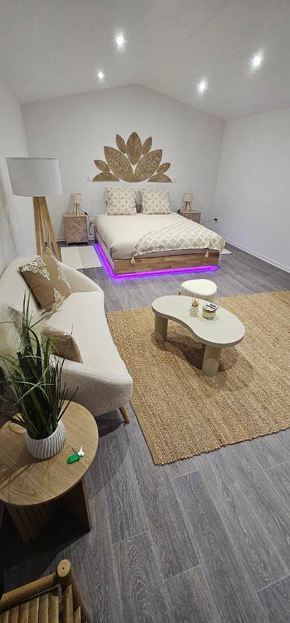 Gîte pour 2 personnes, avec sauna ainsi que terrasse et vue à Cambes - 3