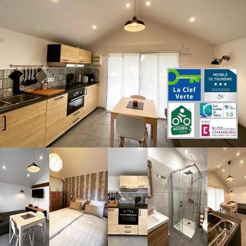 Maison de vacances pour 4 personnes, avec jacuzzi ainsi que jardin et piscine, adapté aux familles dans le Loir-et-Cher