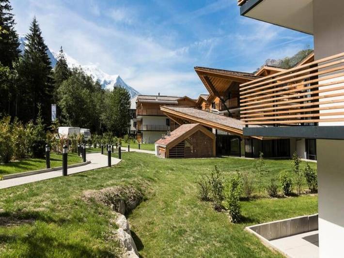 Gîte pour 4 personnes, avec terrasse et vue ainsi que sauna et piscine, animaux acceptés dans Mer de Glace - 3