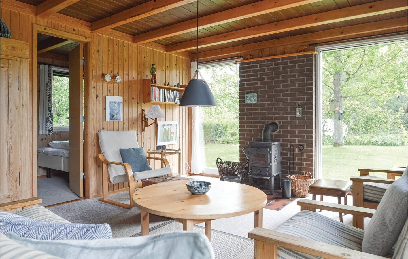 Ferienhaus für 4 Personen mit Terrasse in Hvalpsund, Farsø