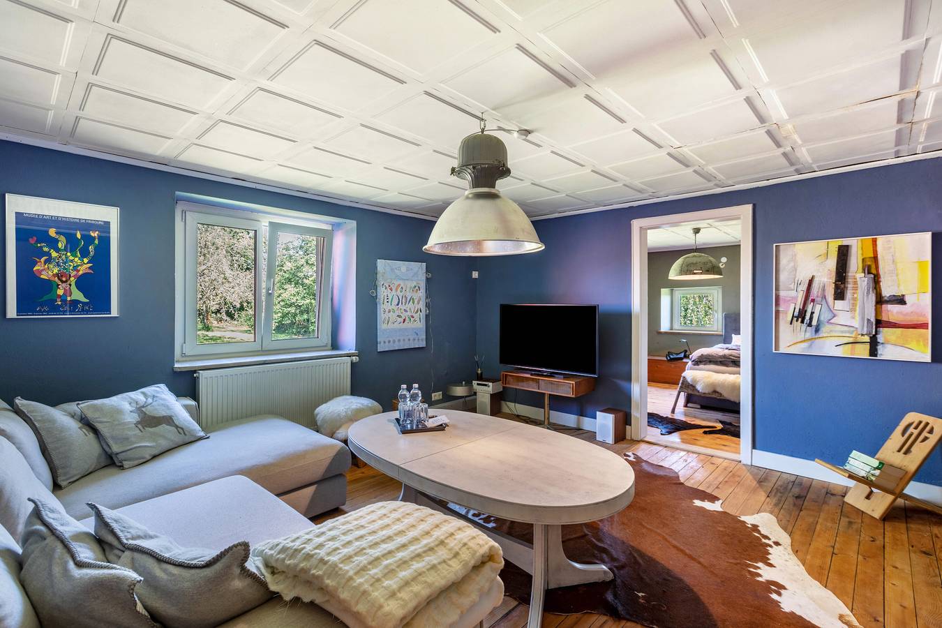 Ganze Wohnung, Ferienwohnung Auf Dem Wald 4, 2 Per' mit Bergblick, privater Terrasse und Wi-Fi in Görwihl, Südschwarzwald