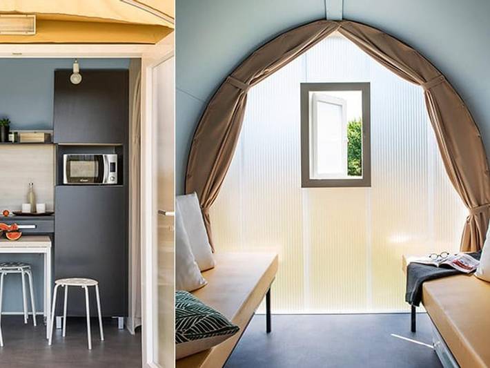 Bungalow für 2 Personen, mit Sauna in Frankreich - 2